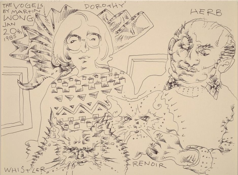 Small Conceptual artworks from the Herb and Dorothy Vogel collection