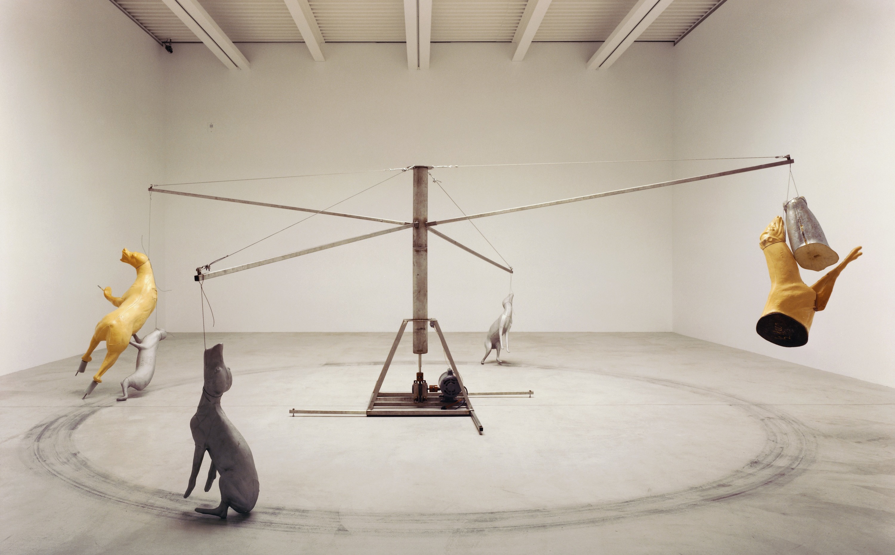 Bruce Nauman artwork in the Paul Thiers collection