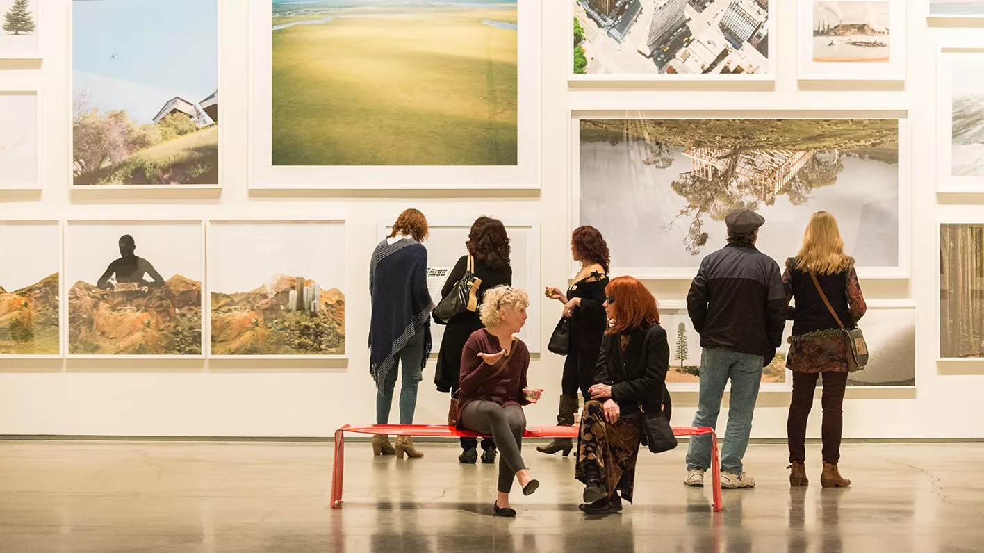 Collector discovering and buying art through Instagram