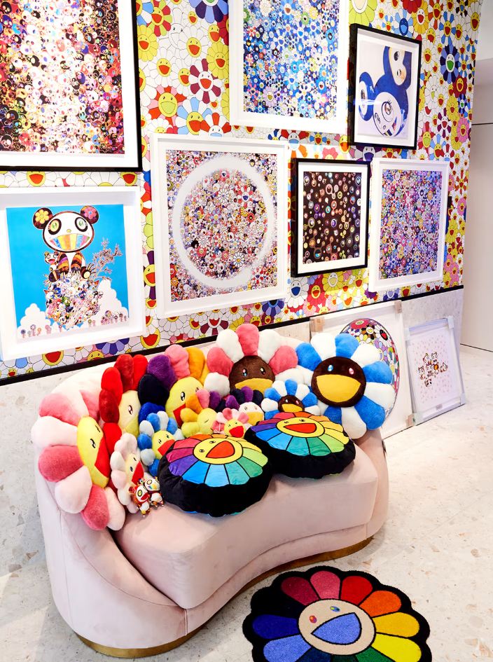 Takashi Murakami artwork in the Cho and Kim Collection