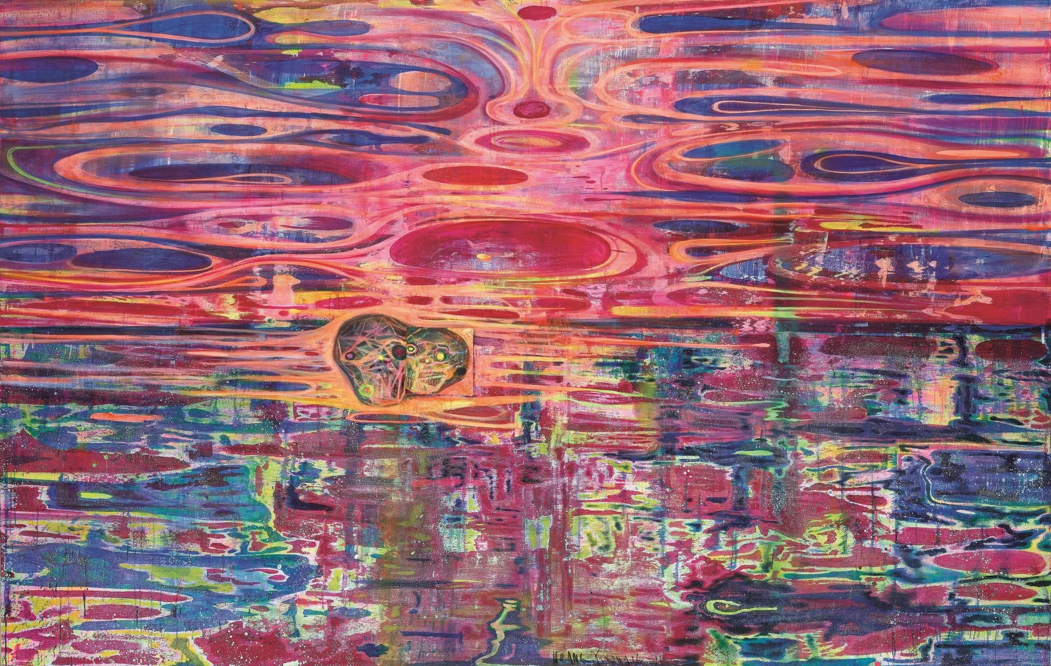 Huang Yuxing painting in a major Chinese private collection