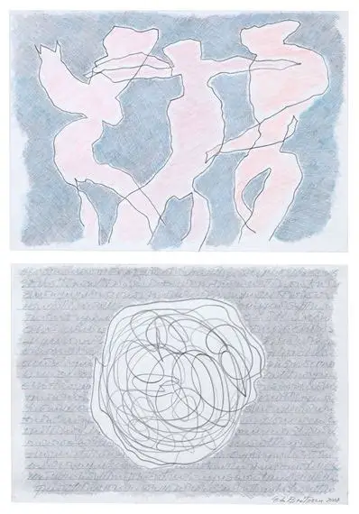 Geta Brătescu Untitled Capricio series in Queenie Rosita Law collection Geta Brătescu Untitled Capricio series in Queenie Rosita Law collection