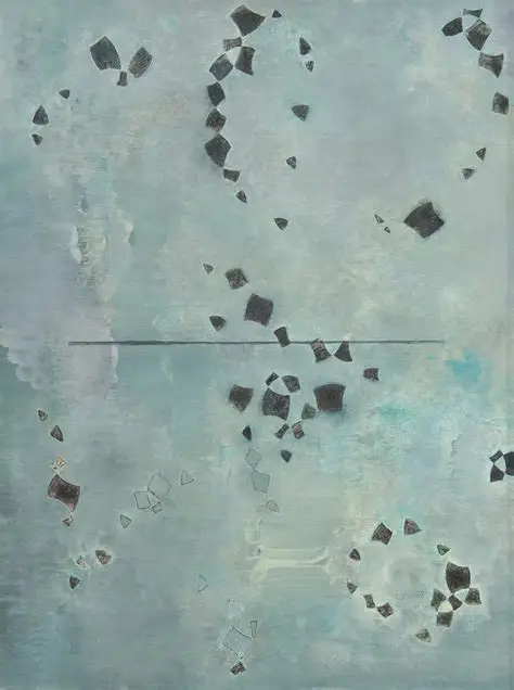 Mao Yan meticulous painting technique and monochrome palette