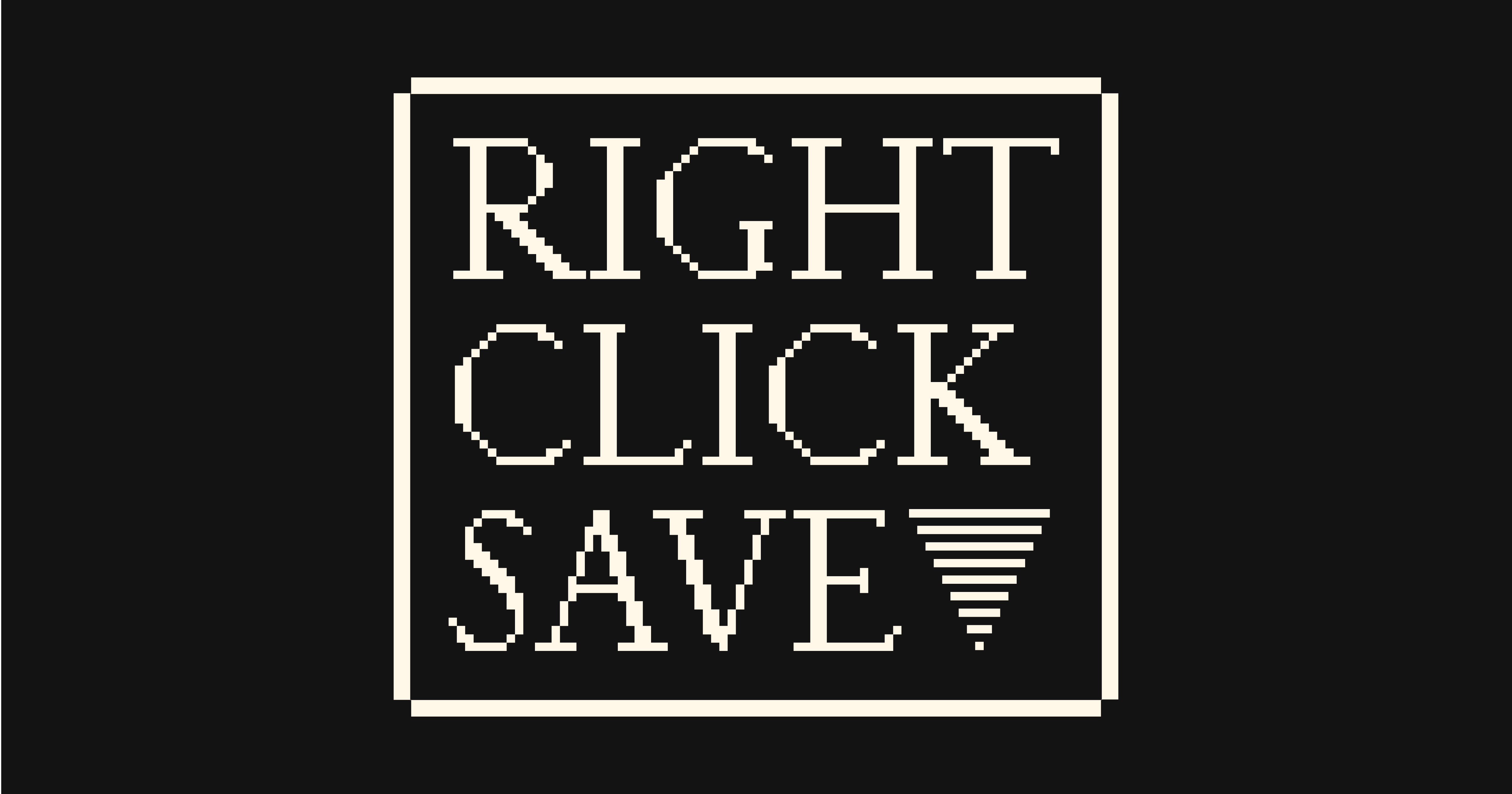 Right Click Save publication documenting digital art and Web3
