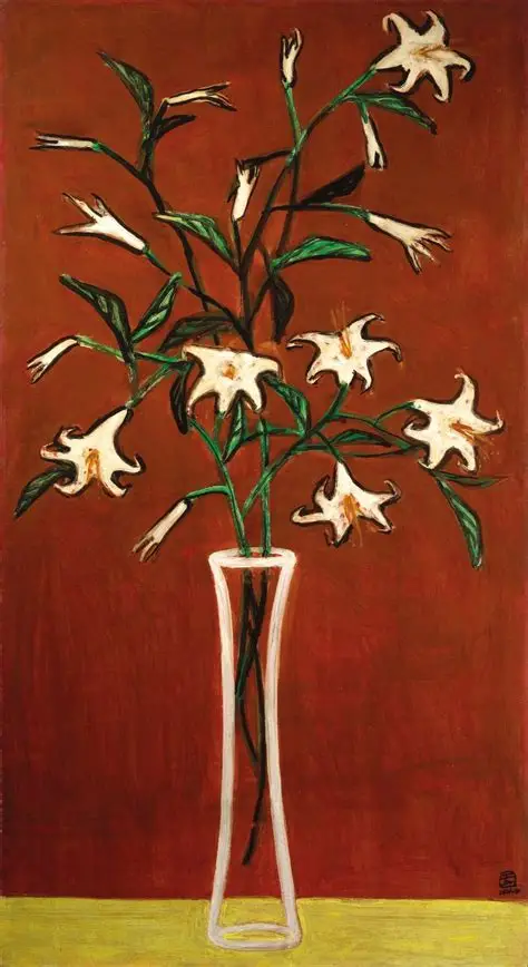Sanyu Chinese modern painting preserved by private collectors