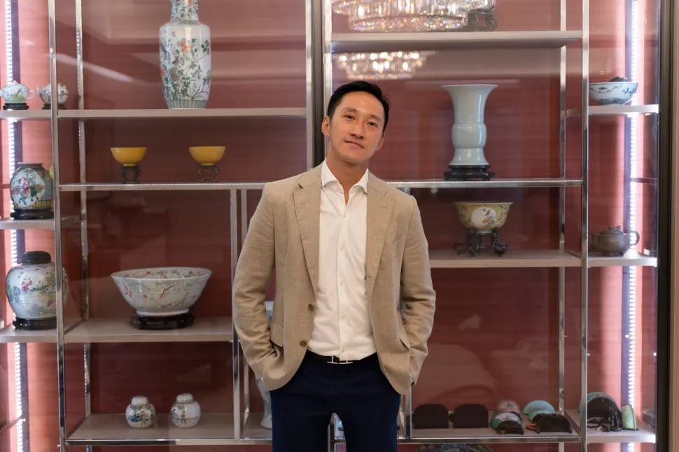 Evan Chow Hong Kong contemporary art collector and patron