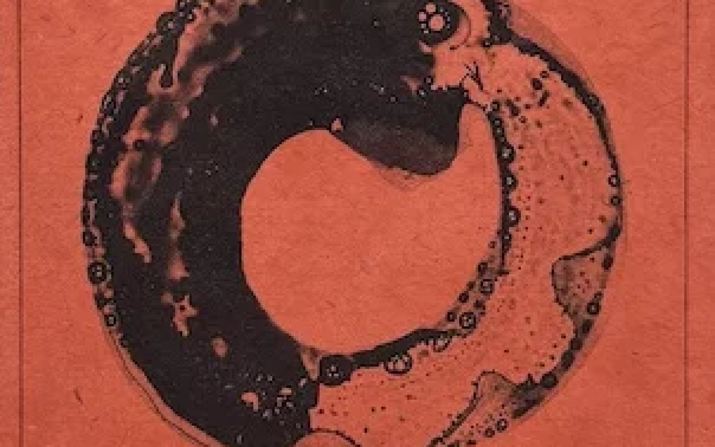 Christopher Moon, Enso Dissolved 1 Orange — Battersea Autumn 2025