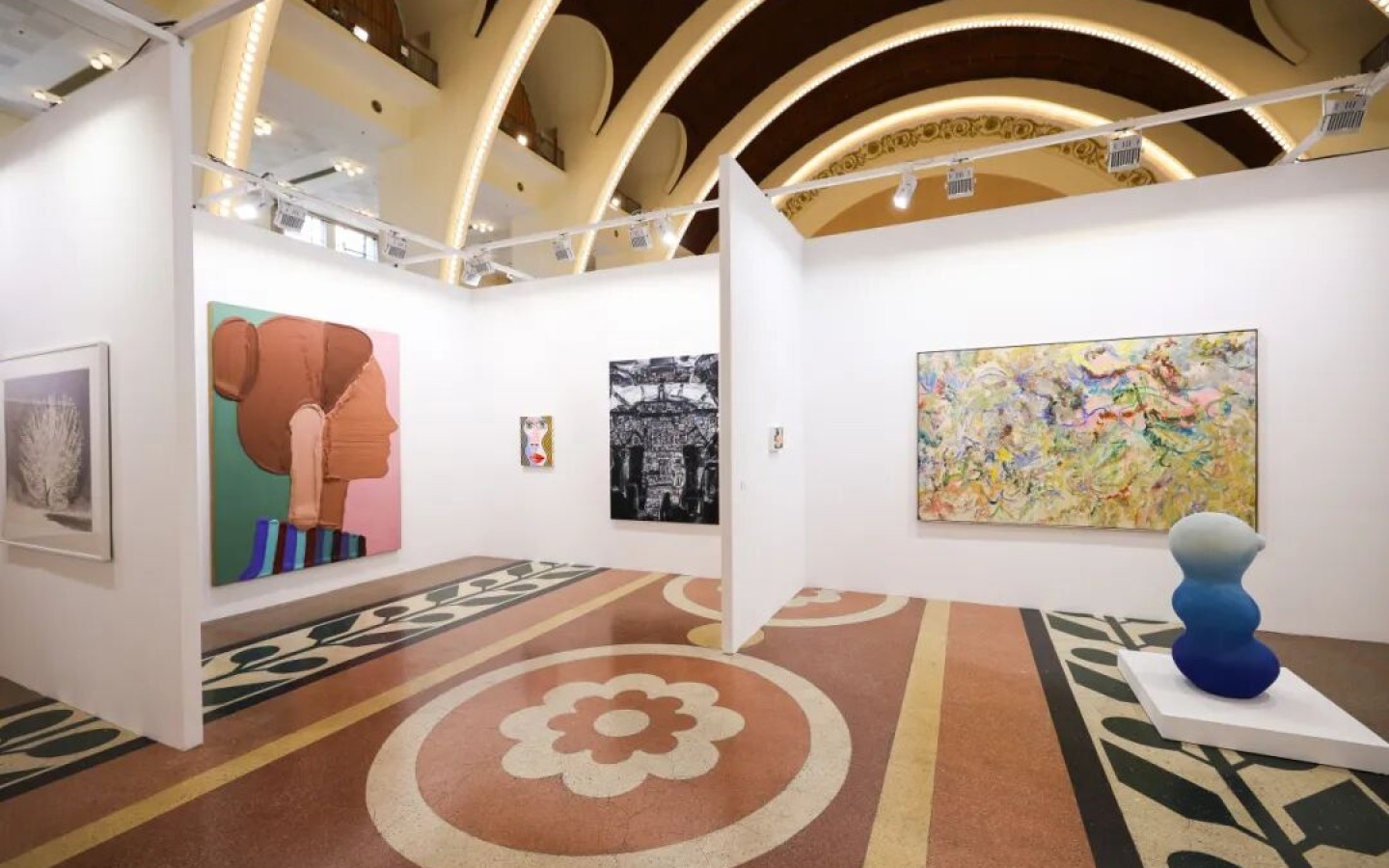 ART021 Shanghai 2025 — exhibition stands and artworks