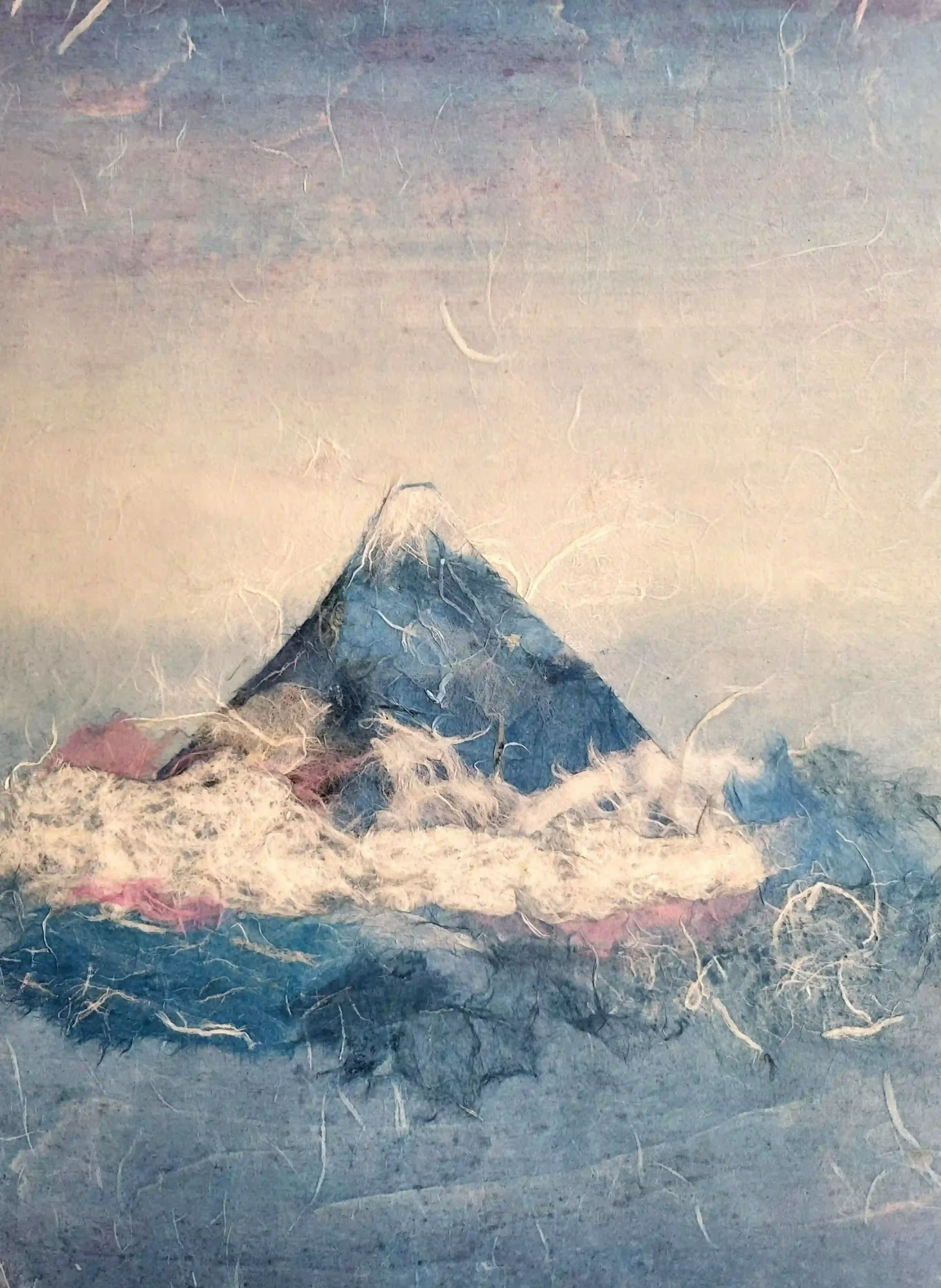 Sarah Brayer, Fuji Spring Blue — Hanga Ten, Battersea Spring 2026 programme