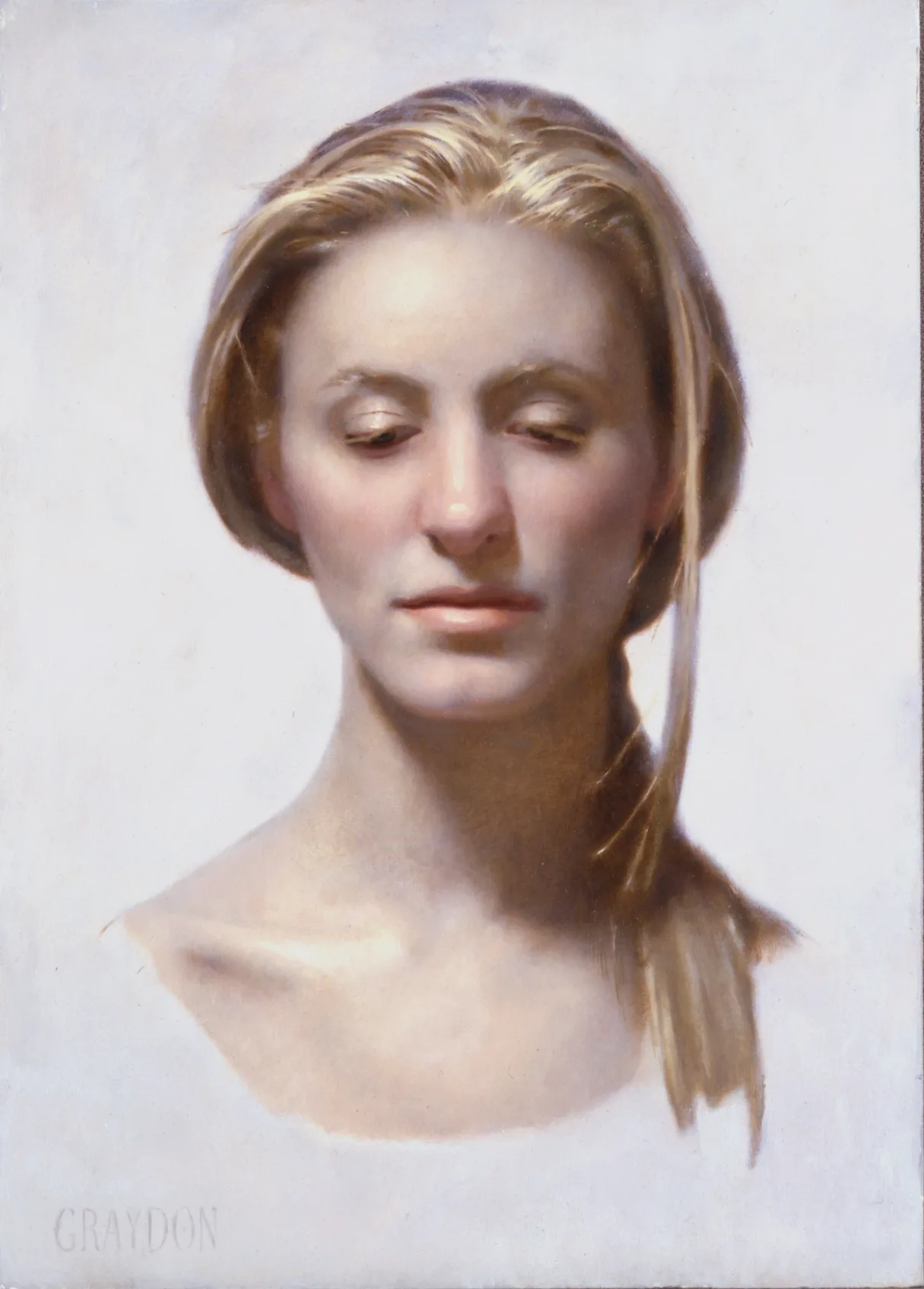 Tia Tanna mit Graydon Parrish Pietà in der Tia Collection