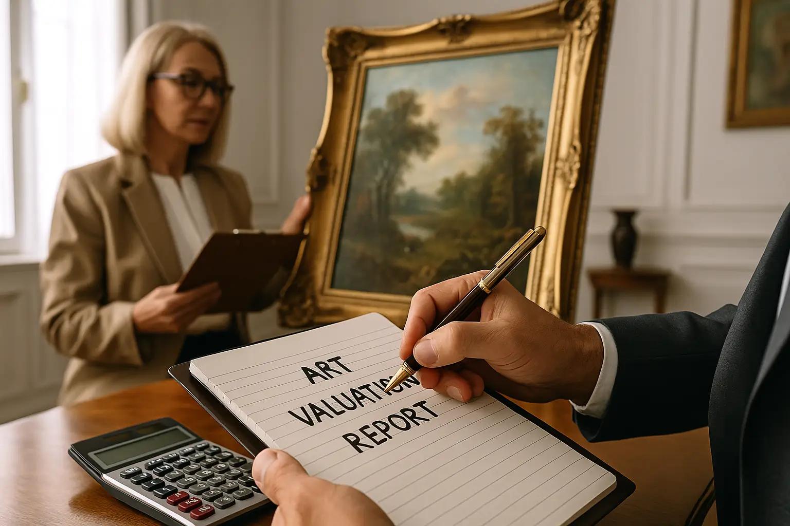 Professionelle Bewertung eines geerbten Kunstwerks