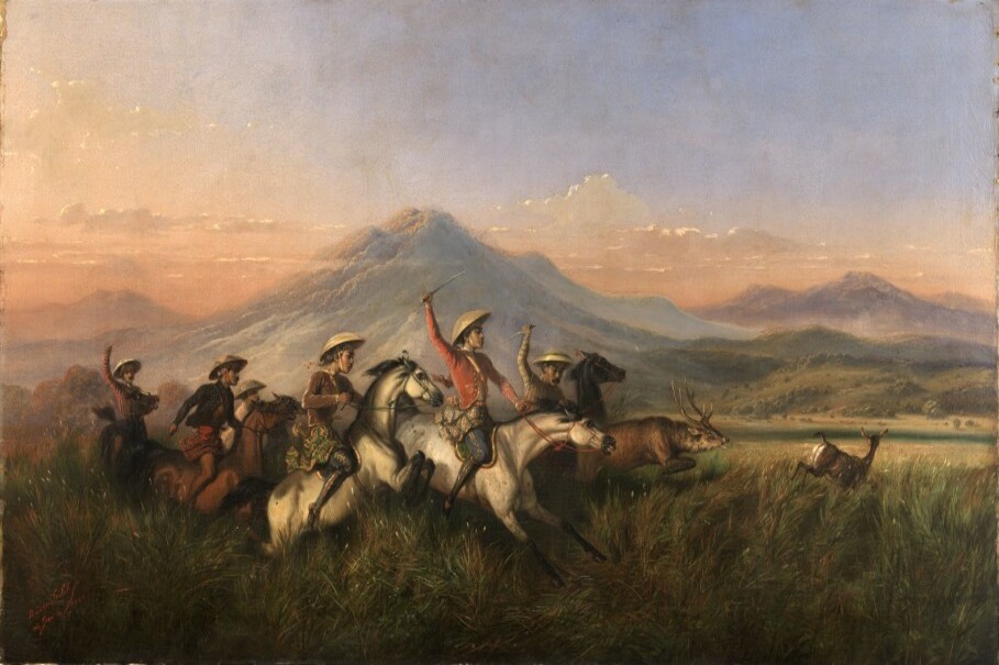Raden Saleh wichtiges indonesisches modernes Gemälde