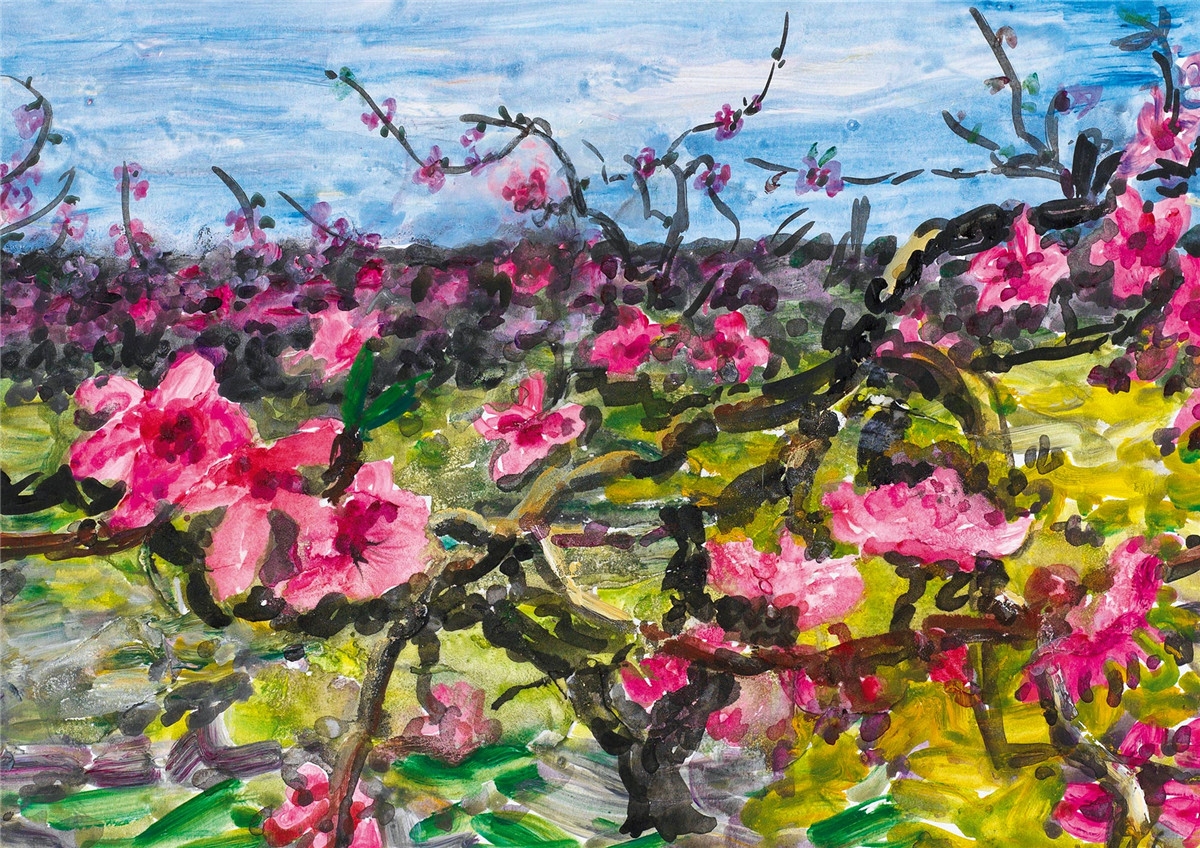 Zhou Chunya contemporary Chinese painting in Cheng Shoutai collection