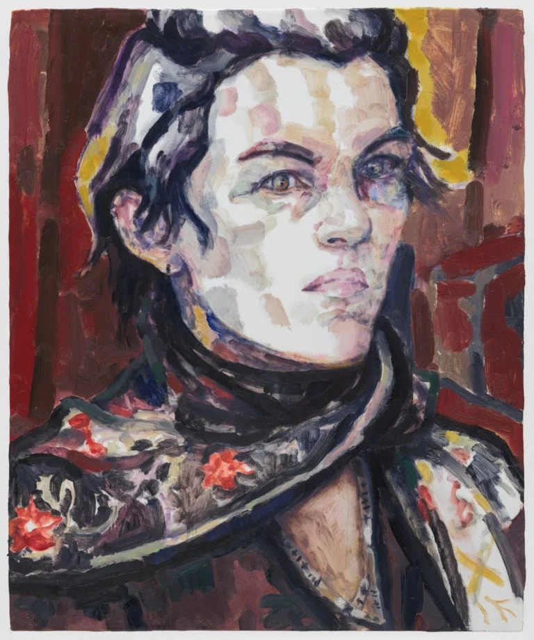 Elizabeth Peyton Porträt, das die Kunstsammlung der Familie Hui Li beeinflusste