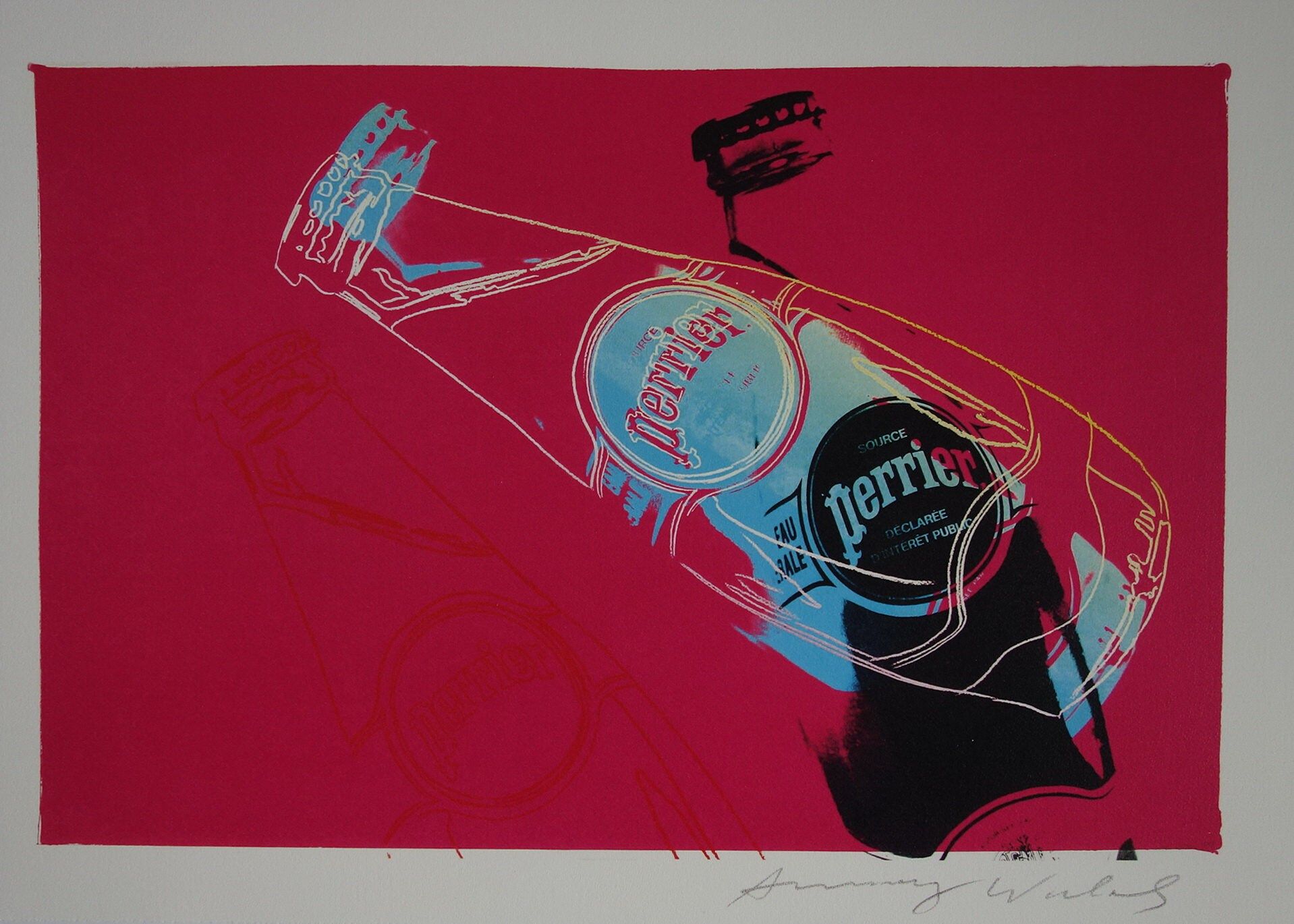 Grabado de Andy Warhol coleccionado como obra accesible
