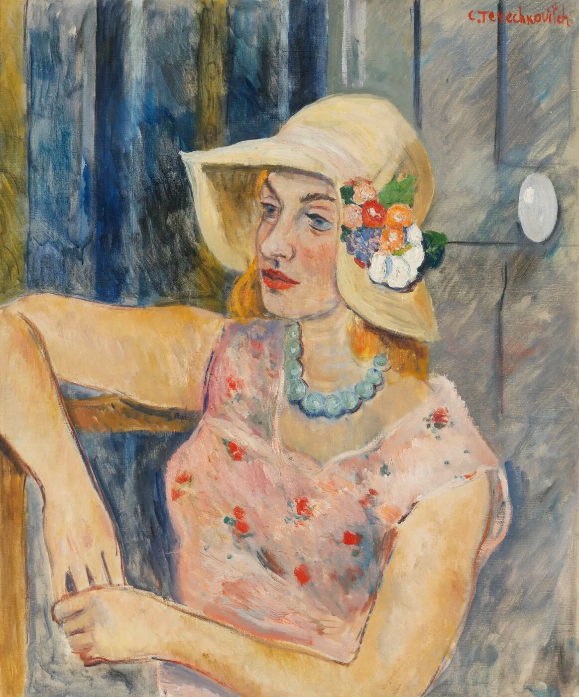 Constantin Terechkovitch: Modern Painter of Expression, Portraiture, and Parisian Life – ArtExpoWorld