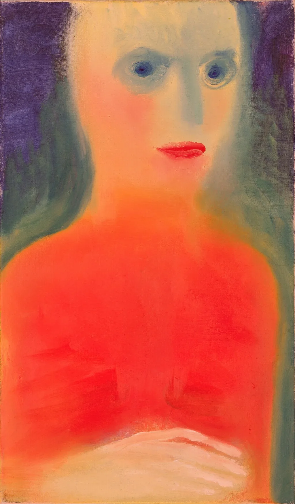 Miriam Cahn artwork in a contemporary private collection Miriam Cahn artwork in a contemporary private collection