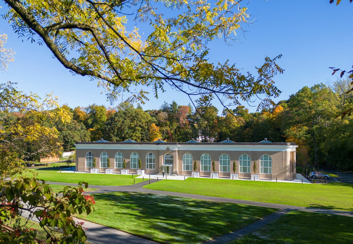 David Rockefeller Creative Arts Center dans la propriété Pocantico