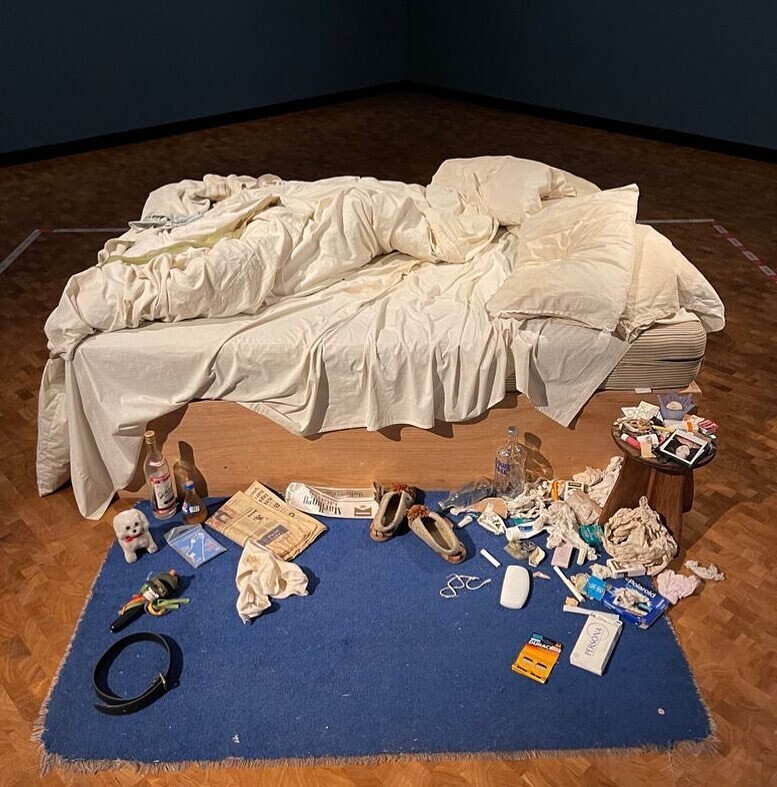 Young British Artists Tracey Emin and Sarah Lucas