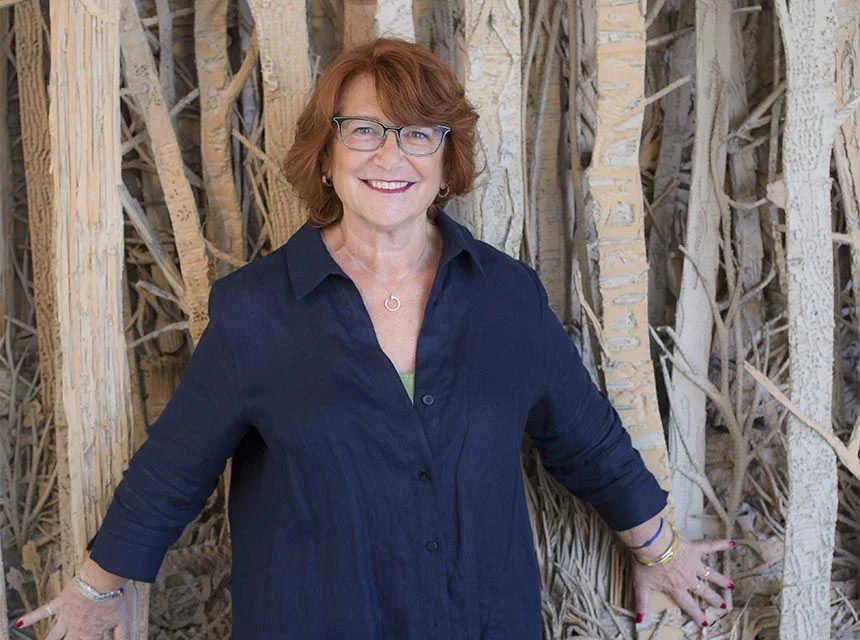 Danièle Kapel-Marcovici avec Eva Jospin Forêt 12
